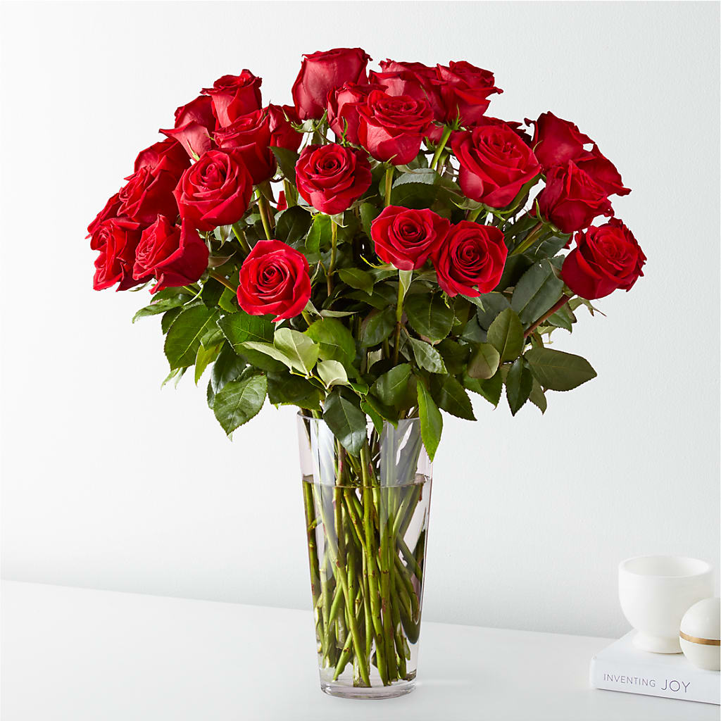 Long Stem Red Rose Bouquet – Blossom Flowers West, El Paso TX
