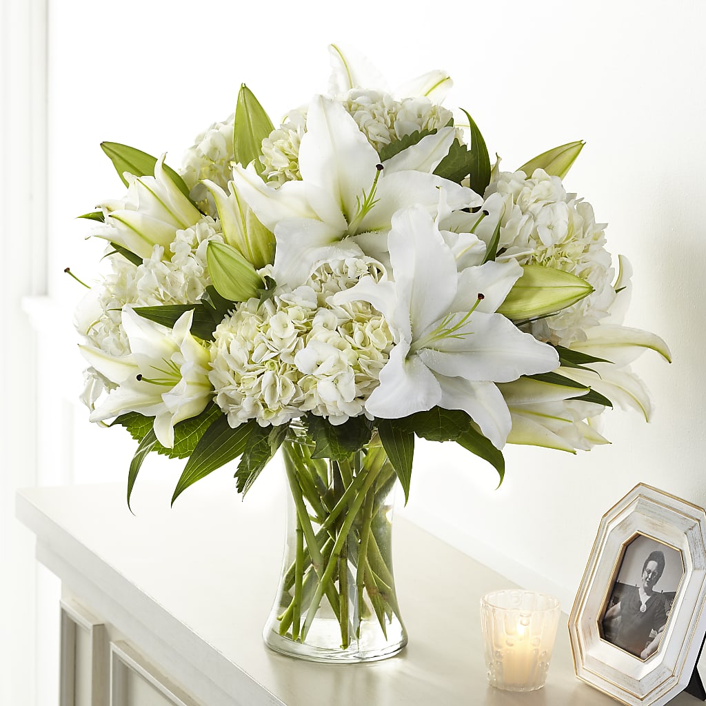 Compassionate Lily Bouquet – Blossom Flowers West, El Paso TX